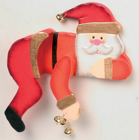 Pare Noel pel marc de la porta