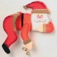 Pare Noel pel marc de la porta